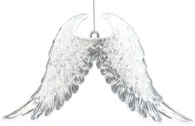 Κρεμαστό Χριστουγεννιάτικο Στολίδι Φτερά Αγγέλου 17cm 238246