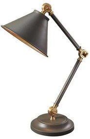 Επιτραπέζιο Φωτιστικό Γραφείου 1xE27 52cm Provence Element Elstead Lighting-PV-ELEMENT-GAB-Ανθρακί PV-ELEMENT-GAB