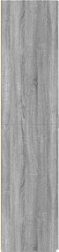 vidaXL Ντουλάπι Γκρι Sonoma 70x42,5x185 εκ. από Επεξεργασμένο Ξύλο
