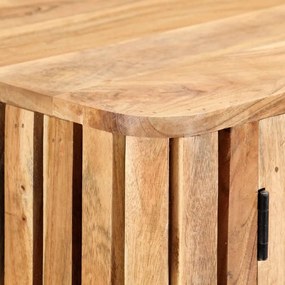 Τραπέζι Κονσόλα 120 x 35 x 76 εκ. από Μασίφ Ξύλο Ακακίας - Καφέ