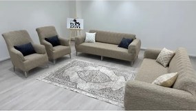 Stewehome σετ καλύμματα καναπέ με σχέδιο φύλλου 180x230 cm