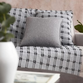 Ριχτάρι Πολυθρόνας (180x180) Gofis Home Celtic Black Coal 377/14