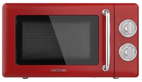 Φούρνος Μικροκυμάτων με Γκριλ 20 Lt 700 W Cecotec ProClean 3110 Retro Red CEC-01710