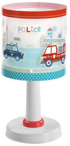 Φωτιστικό Κομοδίνου Police 60611 Red-Blue Ango Polypropylene