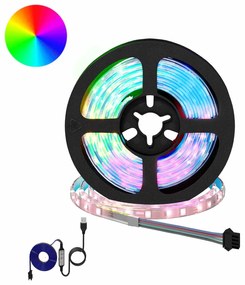 vidaXL Λωρίδα LED 2 pcs Μαύρο και Διαφανές 950 χιλ Χαλκός και Πλαστικό