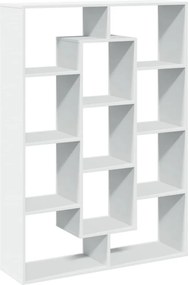 vidaXL Βιβλιοθήκη Λευκή 102x29x143 εκ. από Επεξεργασμένο Ξύλο