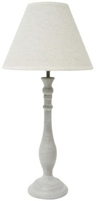 Φωτιστικό Επιτραπέζιο 845507 21x21x49cm E14 40W Antique Grey-Beige Ankor