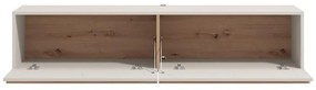 Έπιπλο τηλεόρασης ARLES 154 2K2V Cashmere - Artisan Oak 154x42x32εκ. 154x42x32 εκ.