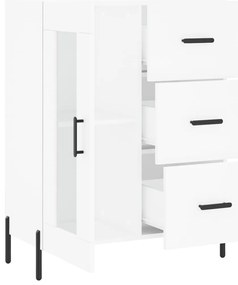 vidaXL Ντουλάπι Λευκό 69,5 x 34 x 90 εκ. από Επεξεργασμένο Ξύλο