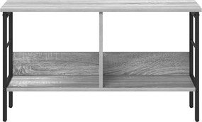 vidaXL Ράφι Βιβλίων 2 επιπέδων 82 x 32 x 47 εκ. Επεξεργασμένο Ξύλο