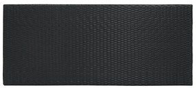 vidaXL Τραπέζι Μπαρ Κήπου Μαύρο 140,5x60,5x110,5 εκ. Συνθετικό Ρατάν