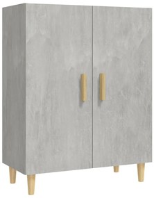 vidaXL Ντουλάπι Γκρι Σκυροδέματος 70 x 34 x 90 εκ. Επεξεργασμένο Ξύλο