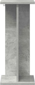 vidaXL Βάση φυτών 2 pcs Σκυρόχρωμο Γκρι 25 x 25,5 x 60,5 εκ.