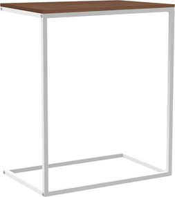 vidaXL Τραπέζι Βοηθητικό Λευκό 55 x 35 x 66 εκ. από Επεξεργασμένο Ξύλο