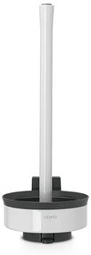 Brabantia 90300322 Χαρτοθήκη Δαπέδου Μεταλλική White