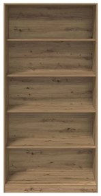 vidaXL Ντουλάπα Αρτισιανή Δρυς 100x50x200 εκ Επεξεργασμένο Ξύλο