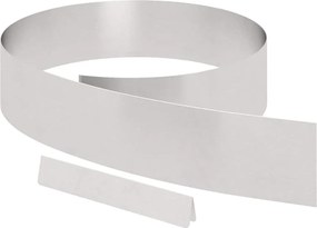 vidaXL Περίγραμμα γκαζόν 4 pcs Ασημί 450 x 0.05 x 15 εκ