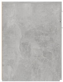 vidaXL Συρταριέρα Γενικής Χρήσης Γκρι Σκυρ. 20x45,5x60 εκ. Επεξ. Ξύλο