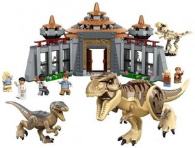Κέντρο Επισκεπτών: Επίθεση T. Rex &amp; Ράπτορα 76961 Jurrasic World 69τμχ 12 ετών + Multicolor Lego