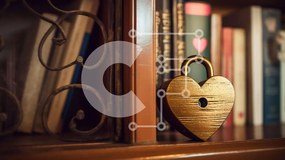 Intra Συλλεκτικό Ξύλινο Παζλ Plywood  4mm - Διακοσμητική ξύλινη κλειδαριά σε σχήμα καρδιάς σε ράφι Σε Ξύλινο Κουτί - Διαστάσεις: 10x10 cm – 25 κομμάτια