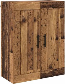 vidaXL Highboard 2 pcs Παλιό ξύλο 69,5 x 34 x 180 εκ.