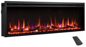 Έξυπνο Ηλεκτρικό Τζάκι Ένθετο 1500W Μαύρο Richen Insert 152 R-EF 288B Sieline-R-EF 288B-Μαύρο R-EF 288B