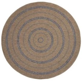 Ψάθινο Χαλί Avanos 8863 Denim Στρόγγυλο ROUND 2,40X2,40