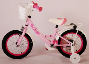 Ashley 14 Inch 22,5 cm Girls Coaster Brake Light pink/White