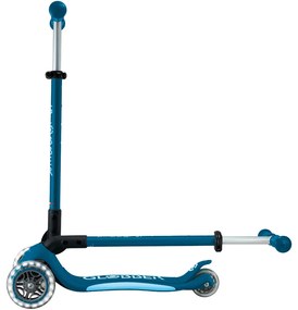 Globber Scooter Elite Lights V2 Petrol Blue