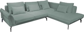 Γωνιακός καναπές Dijon-Menta-Αριστερή
