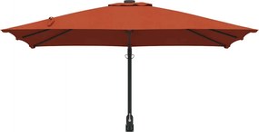 vidaXL Ομπρέλα Κήπου Τερακότα 248,5 x 247,5 x 160 εκ.