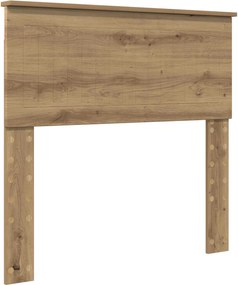 vidaXL Σκελετός Κρεβατιού Artisan Δρυς 90 x 200 cm Επεξεργασμένο Ξύλο