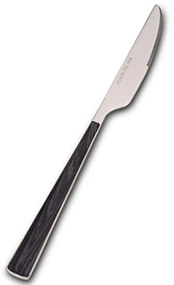 Μαχαίρι Φαγητού Arya 10-123-042 22,8cm Silver-Black Nava Ανοξείδωτο Ατσάλι