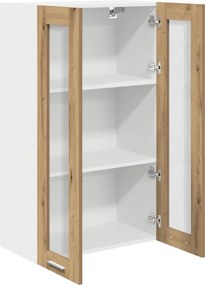 vidaXL Κρεμαστό ντουλάπι Artisan Oak 60 x 31 x 100 εκ.