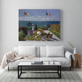 Πίνακας σε καμβά μπαλκόνι με θάλασσα KNV764 120cm x 180cm Μόνο για παραλαβή από το κατάστημα