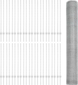 vidaXL Συγκολλητός φράχτης από σύρμα 100 x 1,2 μ (Π x Υ)