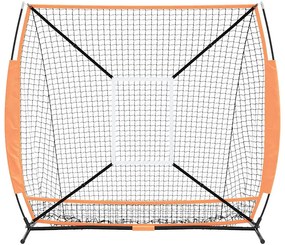 vidaXL Μπέιζμπολ & Σόφτμπολ Μαύρο 180 x 90 x 153 εκ. Πολυεστέρας