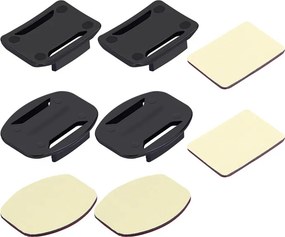 Set of Puluz stickers and mounts for spot cameras (including Insta360 X4 / X5 / DJI Osmo Action 5 Pro).