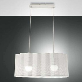 Φωτιστικό Οροφής Glicine 3581-45-102 2xE27 60W 70x30x200cm White La Mia Luce