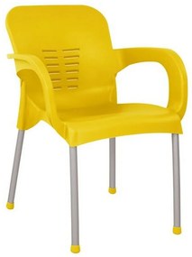 Πολυθρόνα HM5592.09 59x58x81cm Yellow