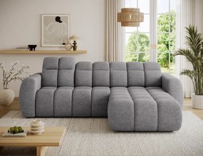 Γωνιακός καναπές Comfora-Γκρι Σκούρο-Δεξιά
