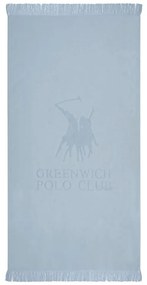 Πετσέτα Θαλάσσης 3636 Light Blue Greenwich Polo Club Θαλάσσης 80x170cm 100% Βαμβάκι