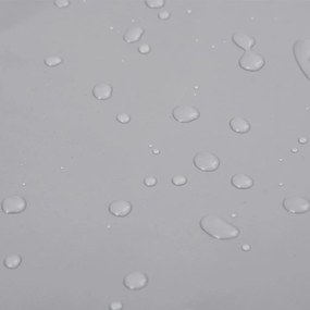 vidaXL Μουσαμάς Γκρι 650 γρ./μ.² 2,5 x 3,5 μ.