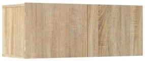 vidaXL Σετ Επίπλων Τηλεόρασης 5 Τεμαχίων Sonoma Δρυς Επεξ. Ξύλο