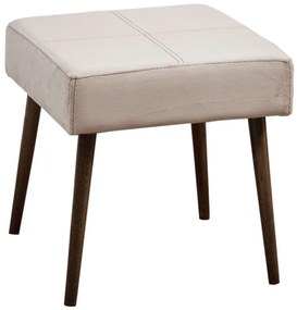 Σκαμπό Adal 591GRC1146 45x45x45cm Beige