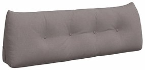 vidaXL Μαξιλάρι Πλάτης Taupe 140 x 24 x 50 εκ ύφασμα