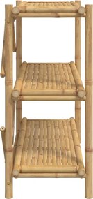 vidaXL Ραφιέρα 3 Επιπέδων 100x40x90 εκ. από Μπαμπού