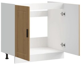 vidaXL Ντουλάπι βάσης νεροχύτη Porto Δρυς τεχνίτης 80x46x81,5 cm