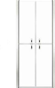 vidaXL Πόρτα Ντουζιέρας Διαφανής 76 x 190 εκ. από ESG