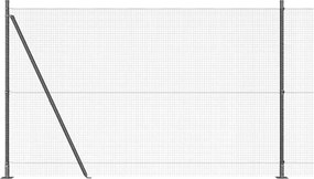 vidaXL Στύλος Περιφράξεων Γκρι